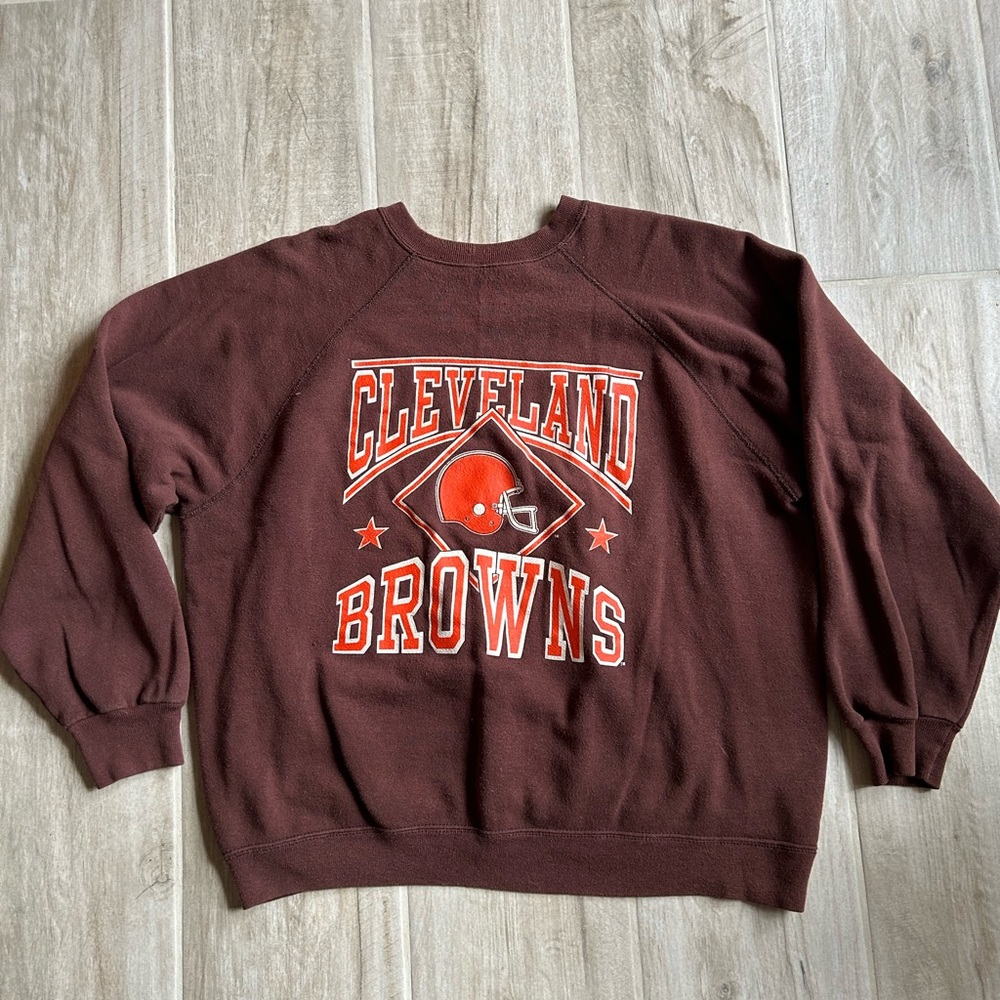 Vintage Cleveland Browns Crewneck sweater— size XL